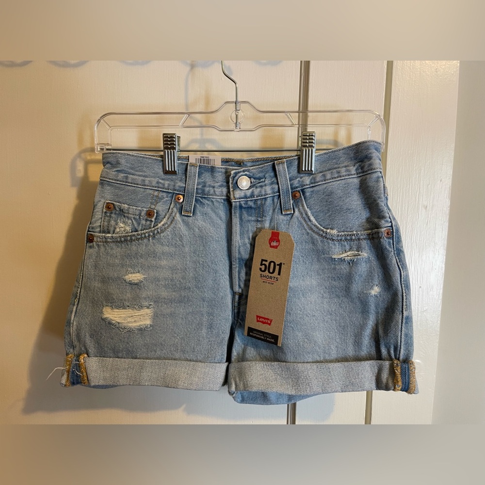 Women Levi’s 501 Original Jean Shorts 100% cotton